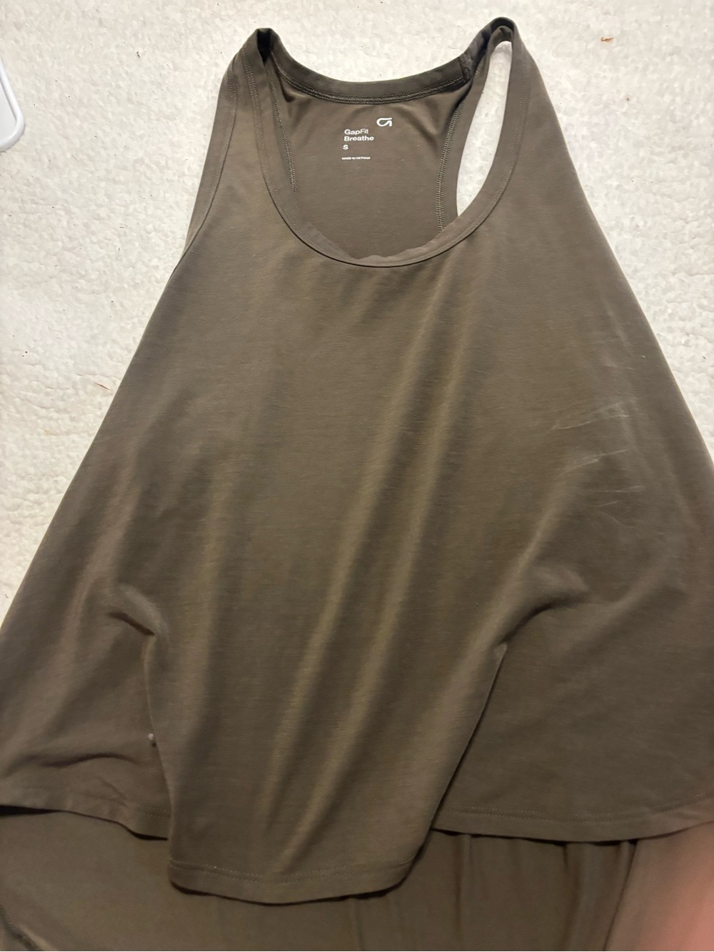 GAP Olive Green Racerback Tank